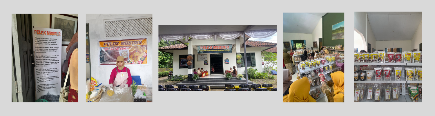 Peresmian Toko Oleh-Oleh dan Edukasi "PELOK MBUDUR"