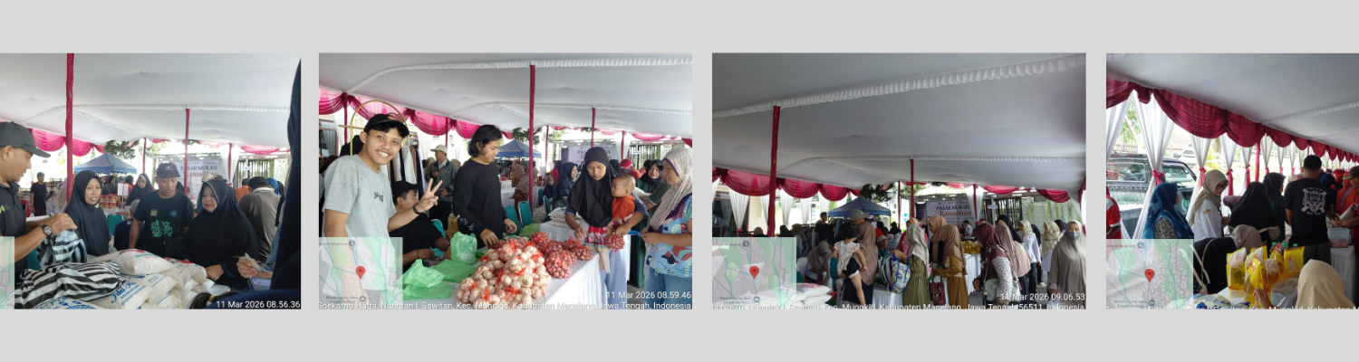 Dinas Pertanian dan Pangan Kabupaten Magelang Hadirkan Gerakan Pangan Murah dalam Pasar Murah Ramadan