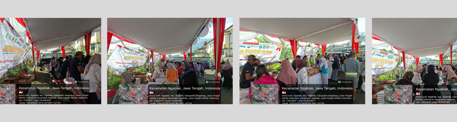 Gerakan Pangan Murah Jelang Idul Fitri Disambut Antusias Warga Ngablak