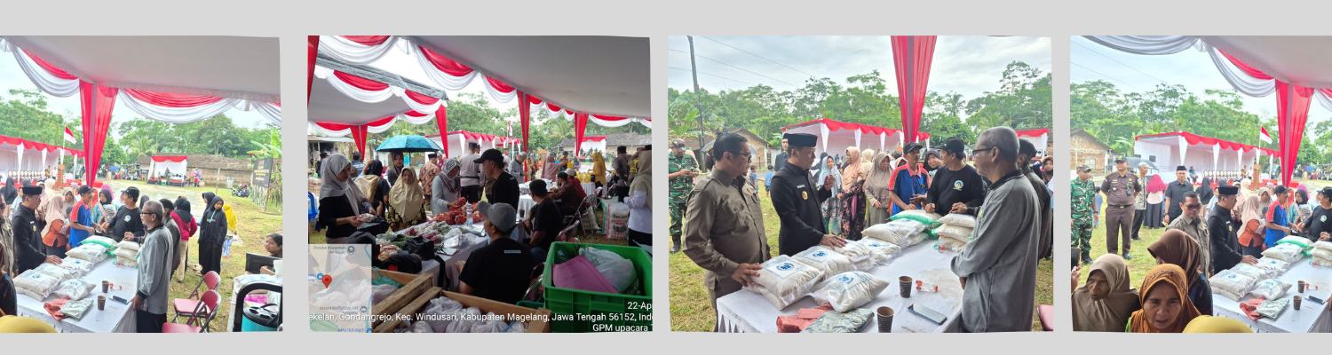Gerakan Pangan Murah Warnai Kegiatan TMMD Sengkuyung Tahap II di Windusari