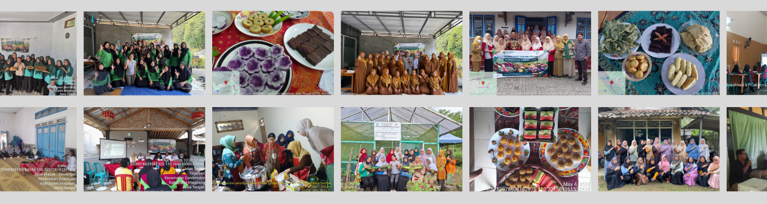 Dinas Pertanian dan Pangan Kabupaten Magelang Gelar Sosialisasi dan Pelatihan Diversifikasi Pangan Lokal di 24 KWT