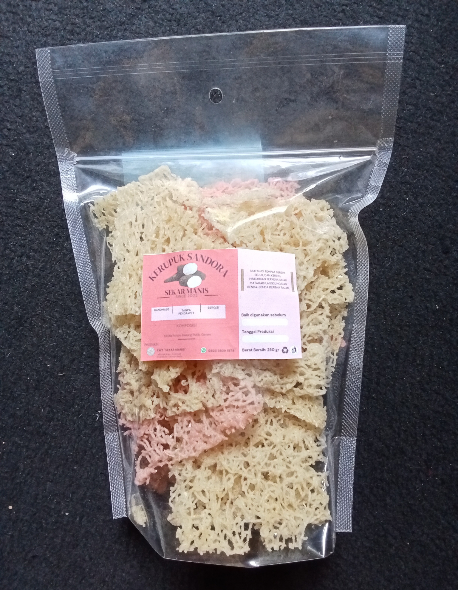 Kerupuk Sandora - KWT Sekar Manis, Desa Sambak, Kajoran