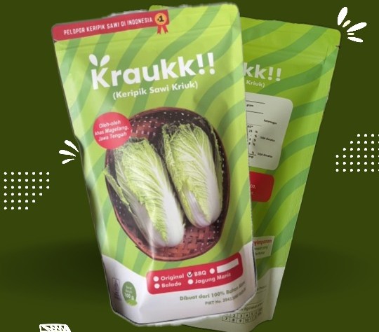 Keripik Sawi - KWT Sehati, Desa Sumberejo, Ngablak