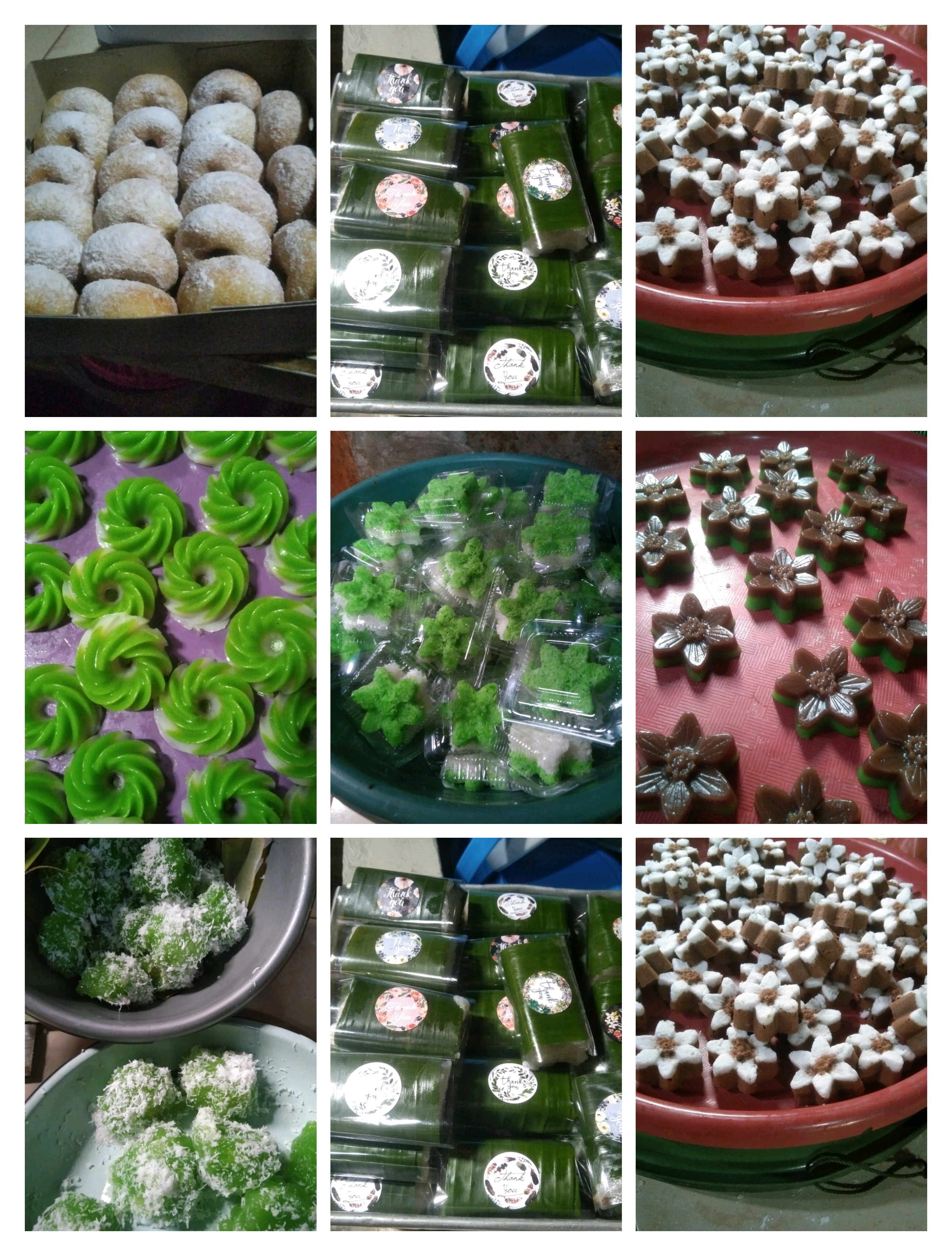 Aneka Olahan Kue Basah - KWT Woro Kunti, Desa Pucungroto, Kajoran