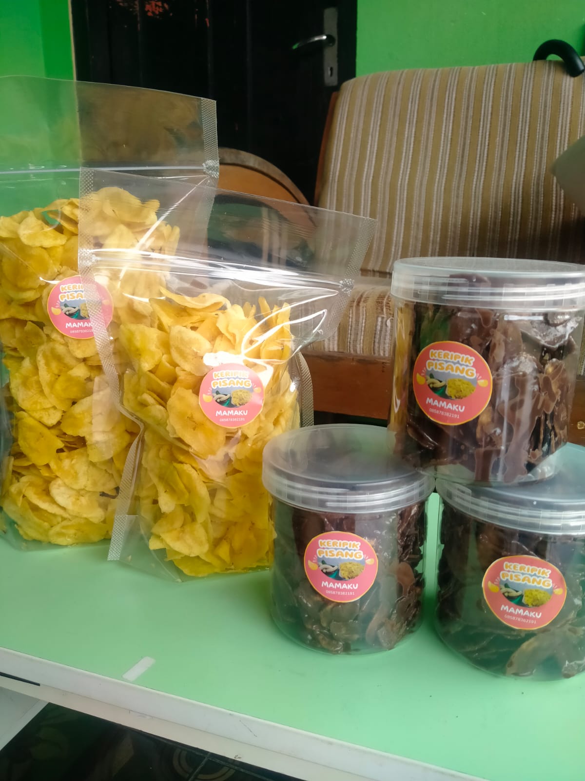Keripik pisang - PKK Desa Madyogondo, Desa Madyogondo, Ngablak