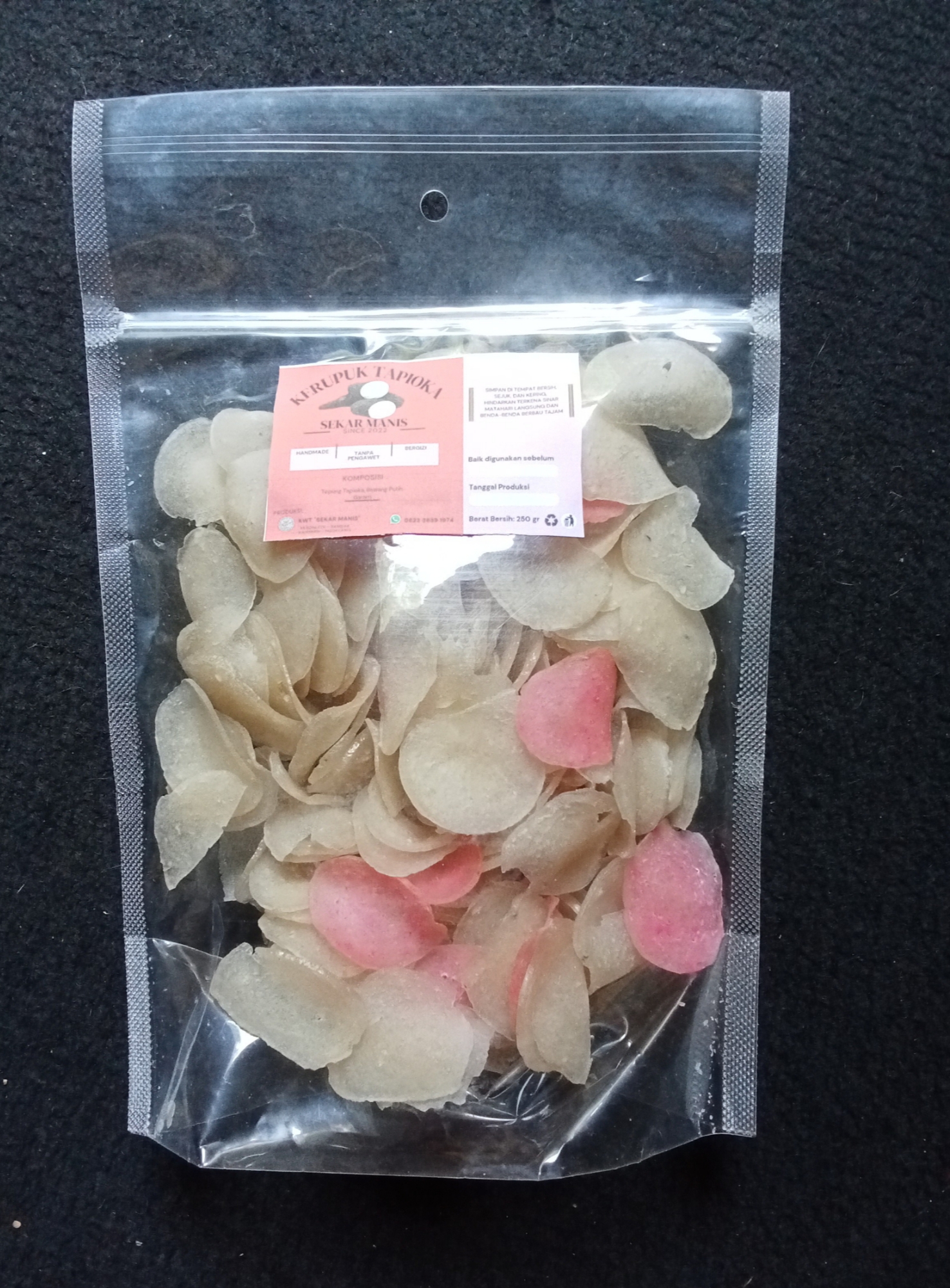 Kerupuk Tapioka - KWT Sekar Manis, Desa Sambak, Kajoran