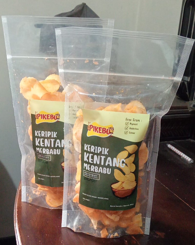 Keripik Kentang Merbabu "Pikebu" - KWT Sumber Lestari, Desa Sumberejo, Ngablak
