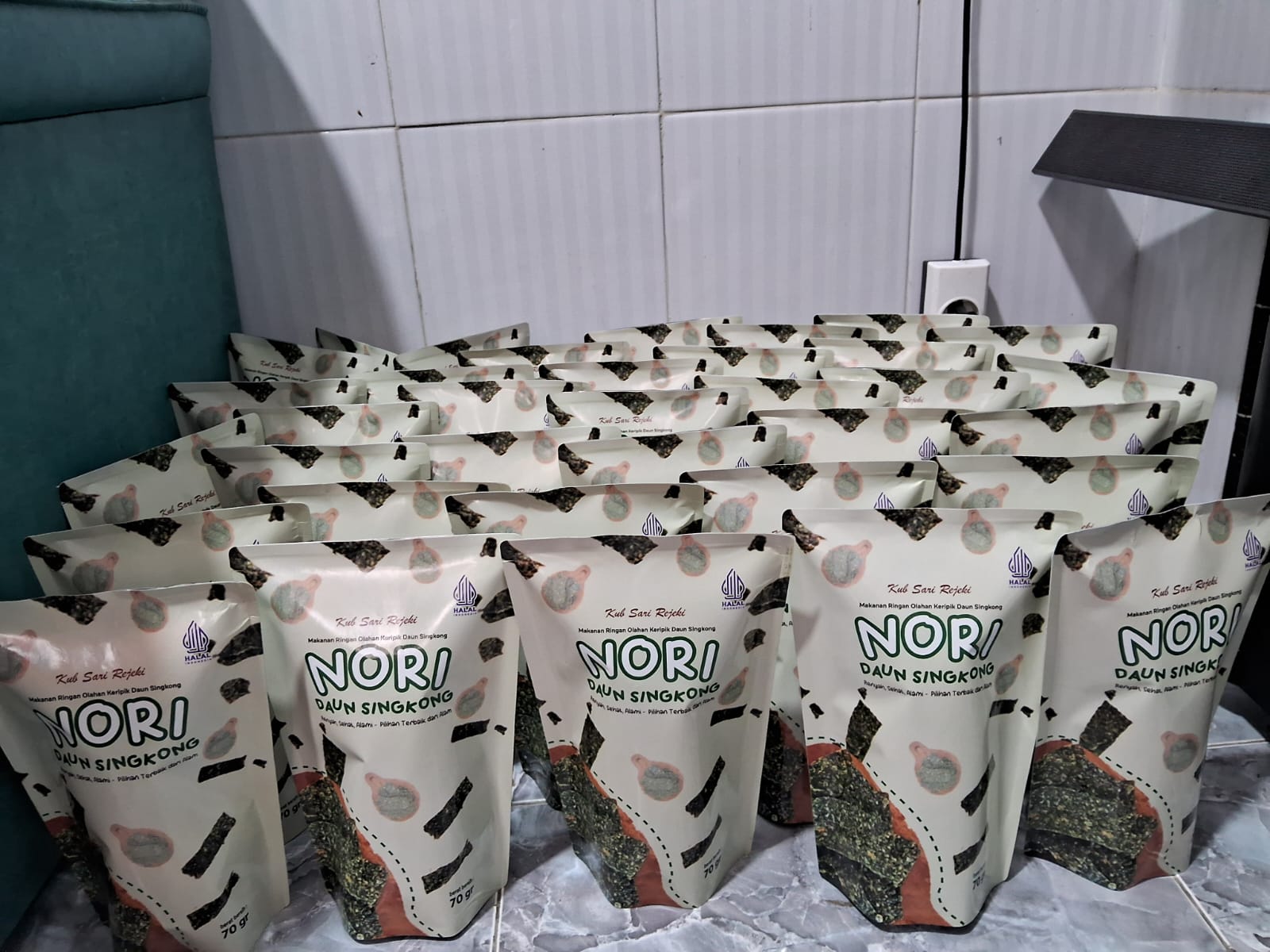 Nori Daun Singkong - KUB Sari Rejeki Desa Banjarsari, Windusari